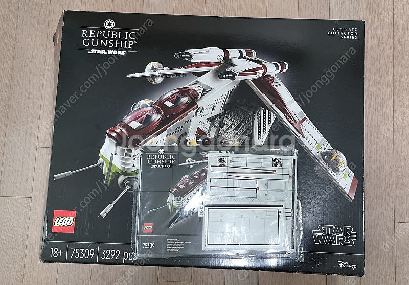 레고 75309 리버블릭 건쉽 UCS 중고 판매합니다(...--0