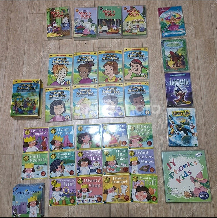 잠수네 유명 영어 dvd. 엄마표 영어 dvd. 매직스...--0