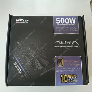 500w 파워 NEWZEN AURA 80PLUS 브론즈