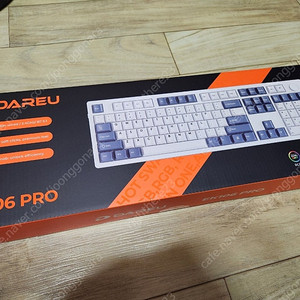 다얼유 ek106 pro 저소음머스타드