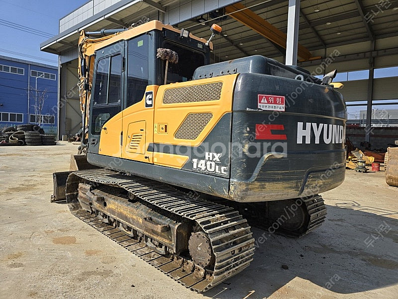 현대 HX140LC 2021년식 가동3천 삽날 회전라인...--4