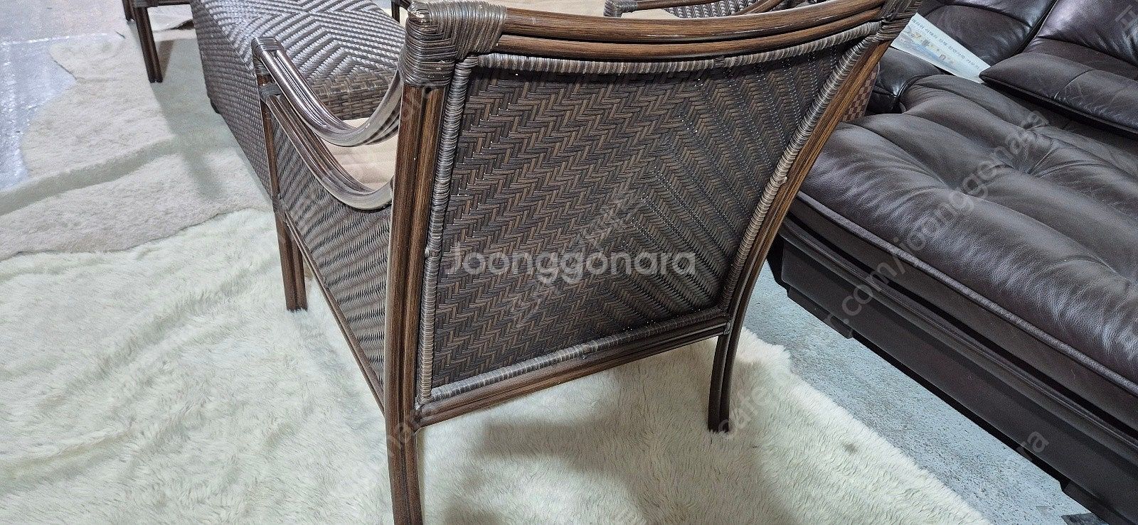 *판매* 라탄 야외용 2인+1인+1인+테이블 풀세트 소...--7