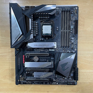 i9-9900kf + GIGABYTE Z390 Aorus Master 판매합니다 ~