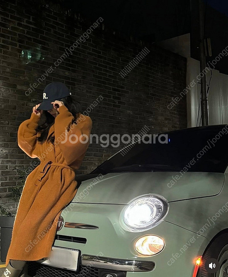 뮤제라 라온 라쿤쿤스코트 오렌지카멜 하프--6