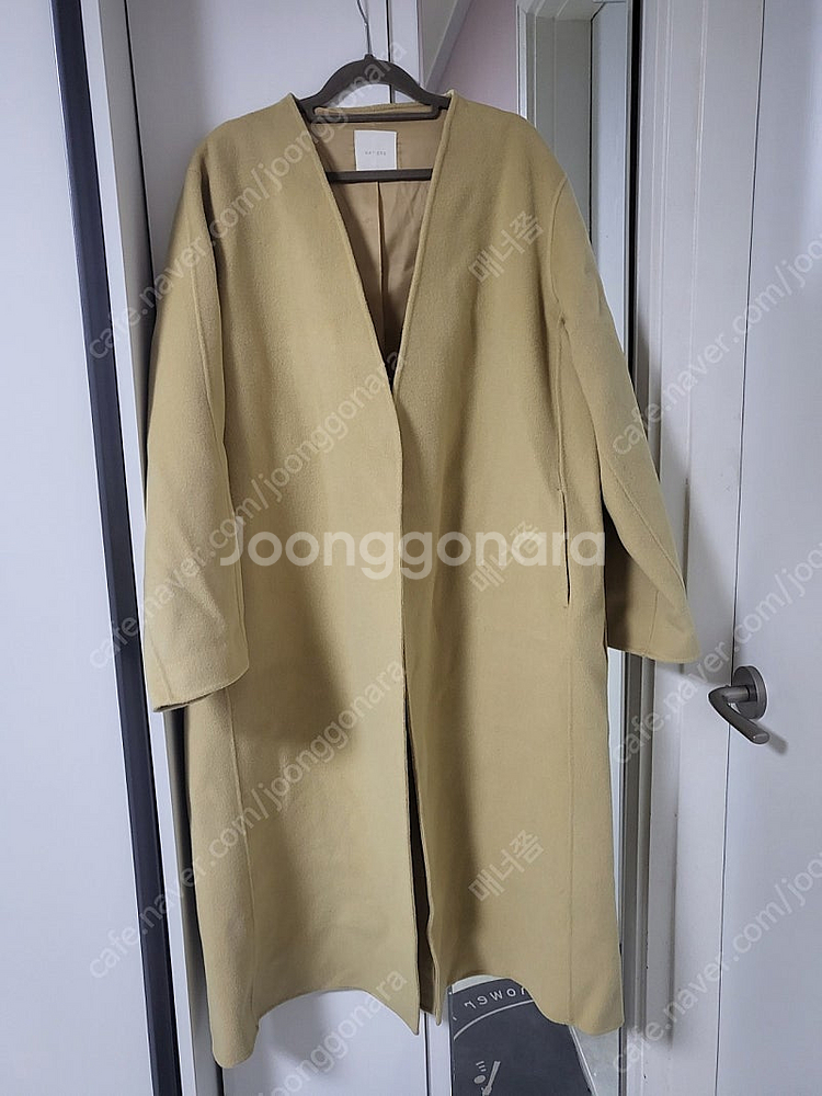 고퀄 국내제작 울100 핸드메이드코트--4