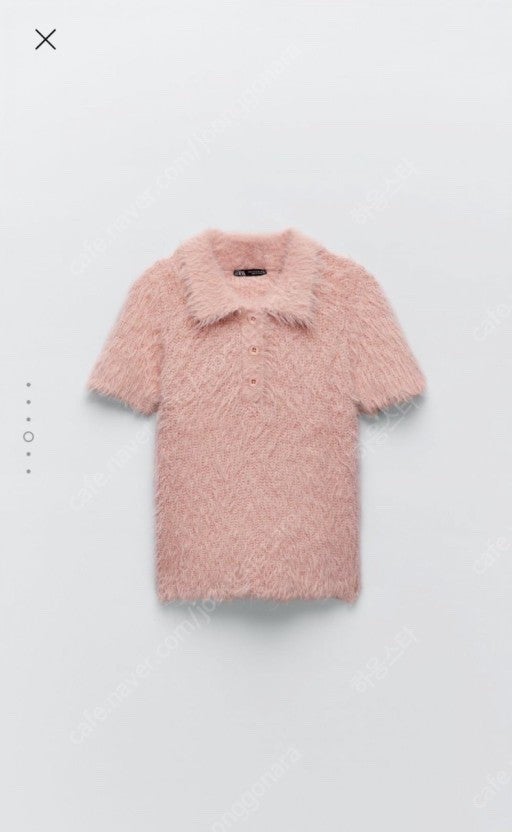 자라 에코 퍼 폴로 셔츠 M