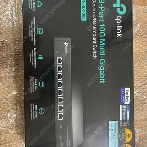 TP-LINK TL-SX1008 10Gb 8포트 스위칭허브 판매합니다.