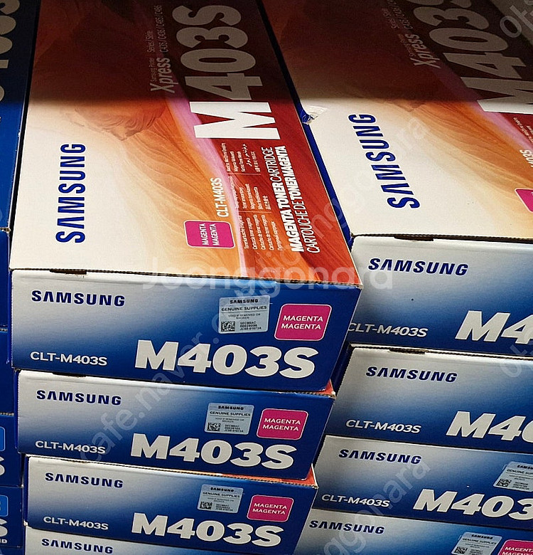 삼성 정품칼라토너 CLT-M403S 팝니다.--0