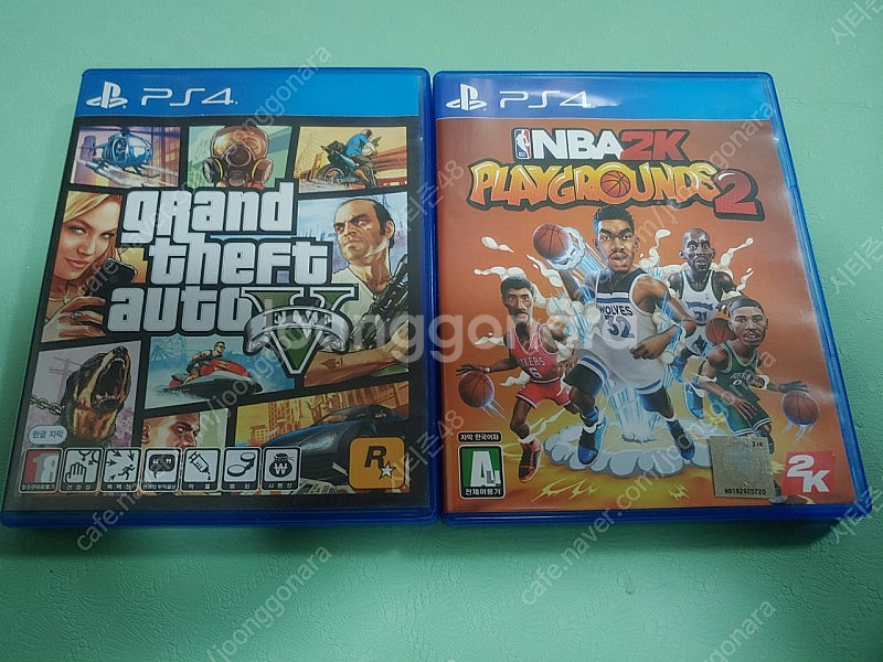ps4 gta5외 5개 일괄 4만원입니다.--2