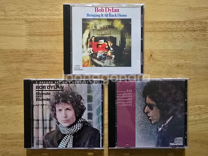CD 음반 Bob Dylan 밥 딜런 앨범 3장--0