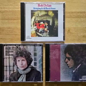 CD 음반 Bob Dylan 밥 딜런 앨범 3장