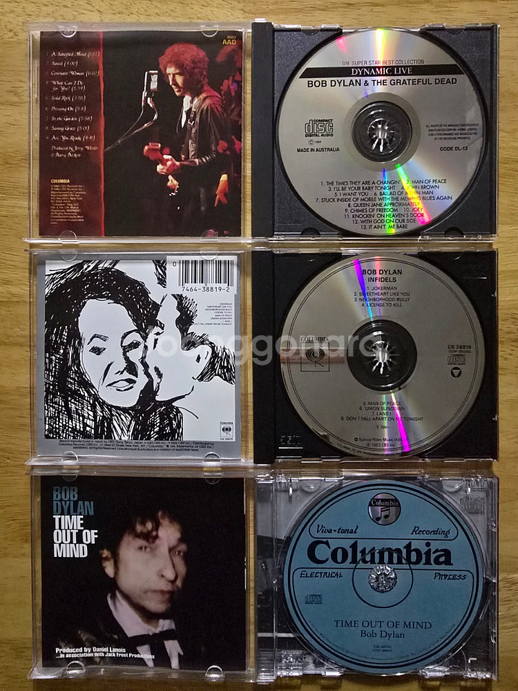 CD 음반 Bob Dylan 밥 딜런 앨범 3장--1