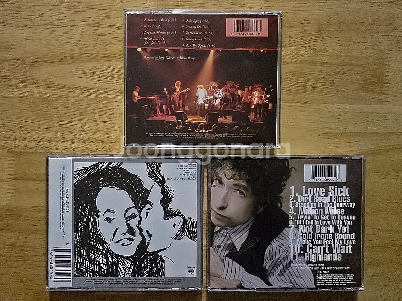 CD 음반 Bob Dylan 밥 딜런 앨범 3장--2