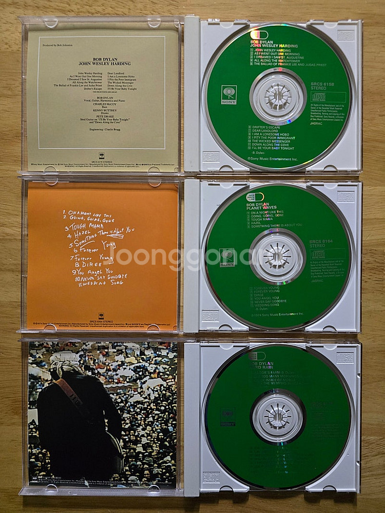 CD 음반 Bob Dylan 밥 딜런 앨범 3장--1
