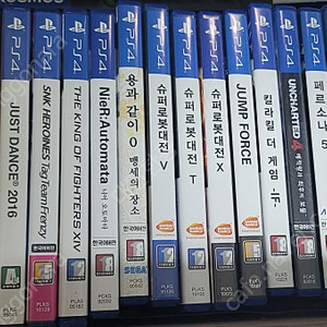 PS4 게임CD 여러가지