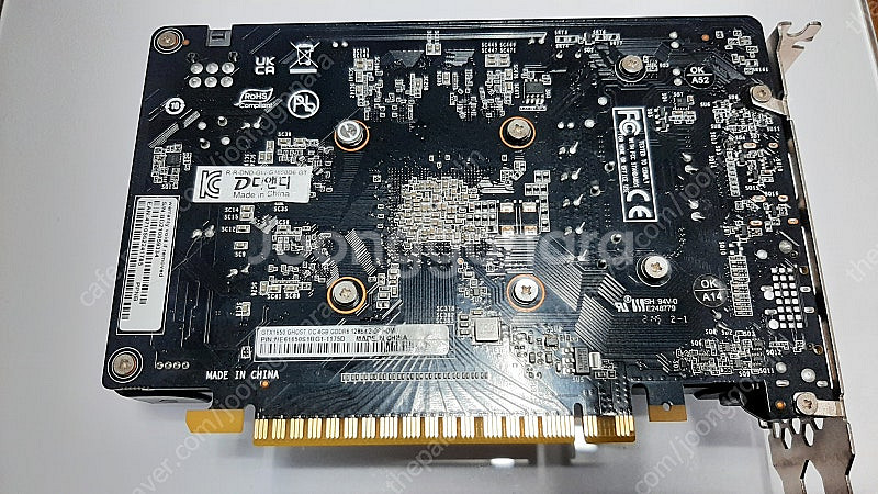 GAINWARD GTX 1650 고스트 D6 4GB 팝...--2
