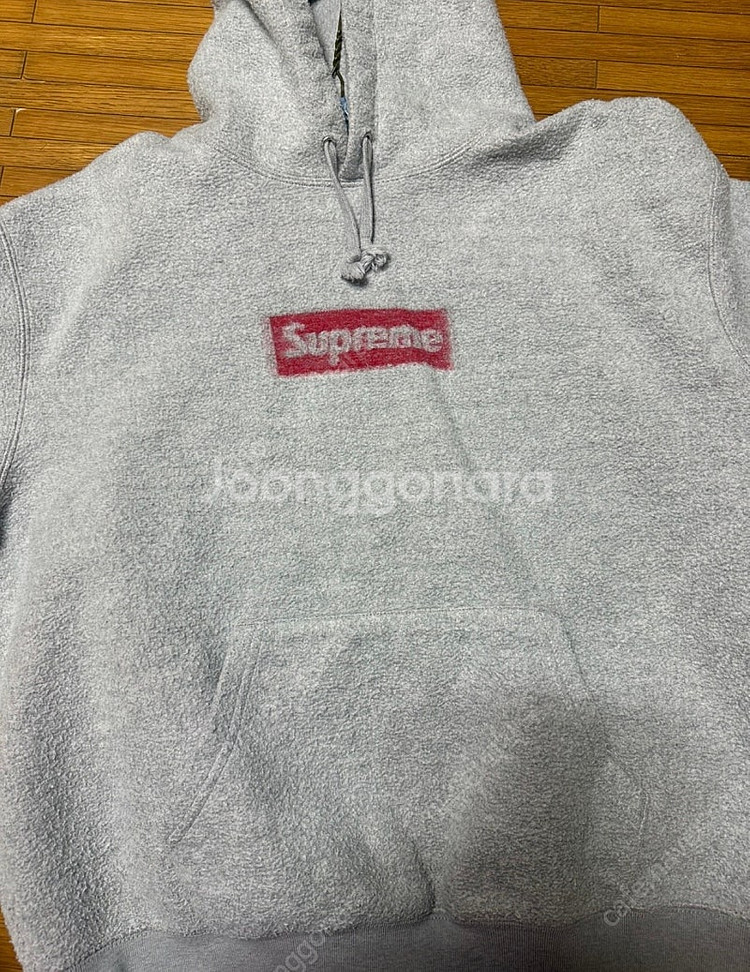 슈프림 인사이드 아웃 박스로고 후드 S--1
