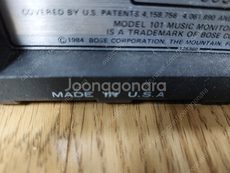 보스 101mm 초기형 (USA) 민트급 판매.--2