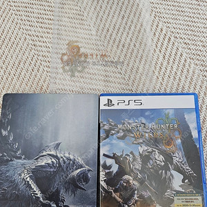 PS5 몬스터헌터 와일즈+스틸북