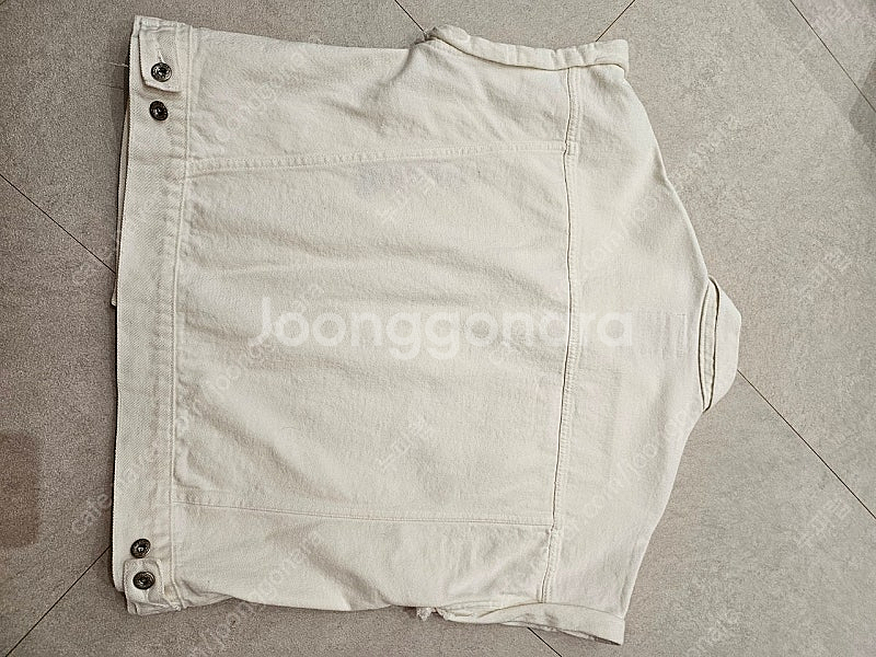세컨케이 청조끼 베스트 자켓 미착용--2