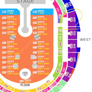 콜드플레이 25.04.18 금요일 공연 3층 W4구역 지정석 A석 연석 2장