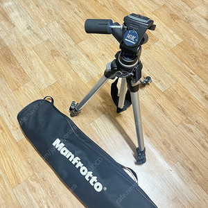 신품급 멘프로토 삼각대 190D, 141RC 헤드, 가방