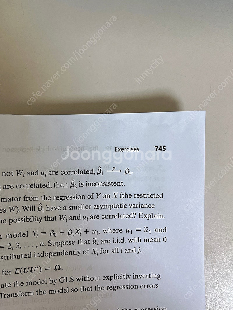 Introduction to Econometrics--2