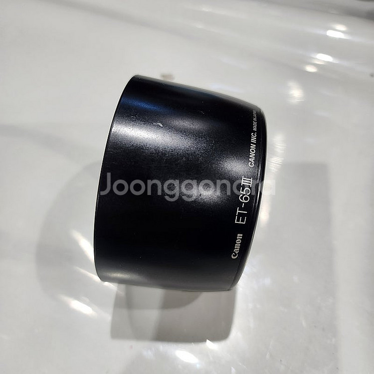 캐논정품후드/ ET-65 III / 캐논85mm (애기...--1