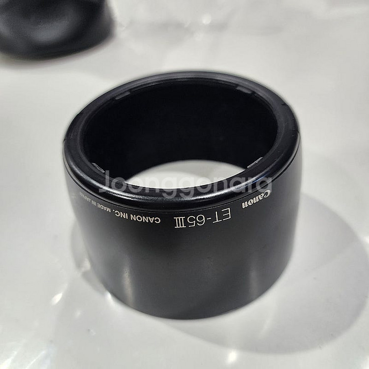 캐논정품후드/ ET-65 III / 캐논85mm (애기...--2