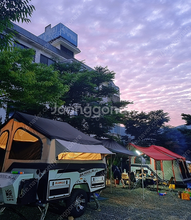 캠핑 폴딩트레일러 올로드 T400 중고매매합니다--1