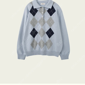 (택O)리본빛 Ribbonbit Elliot Argyle Knit