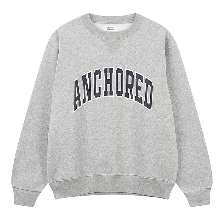 F) 스튜디오 톰보이 맨투맨 티셔츠 맨투맨티 스웻셔츠 시스템 럭키슈에뜨--1