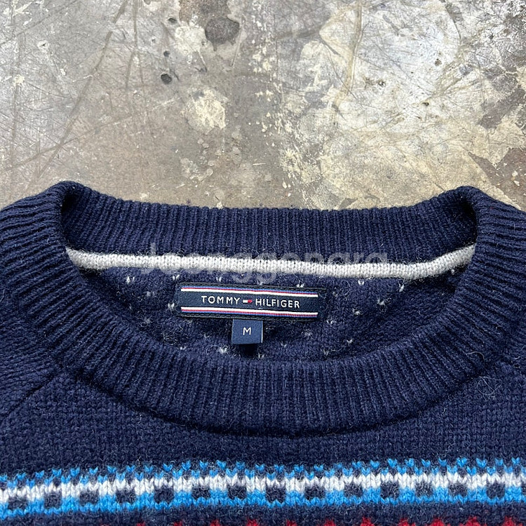 m) 타미힐피거 니트 스웨터 노르딕 니트 폴로 랄프로렌 빈폴 헤지스 라코스테--3
