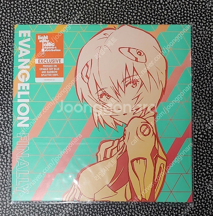 에반게리온 LP 아스카,레이 2종--1