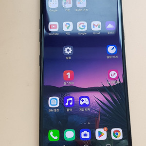 LG G8 128G 블랙(G820) 깨끗한 무잔상 13만원