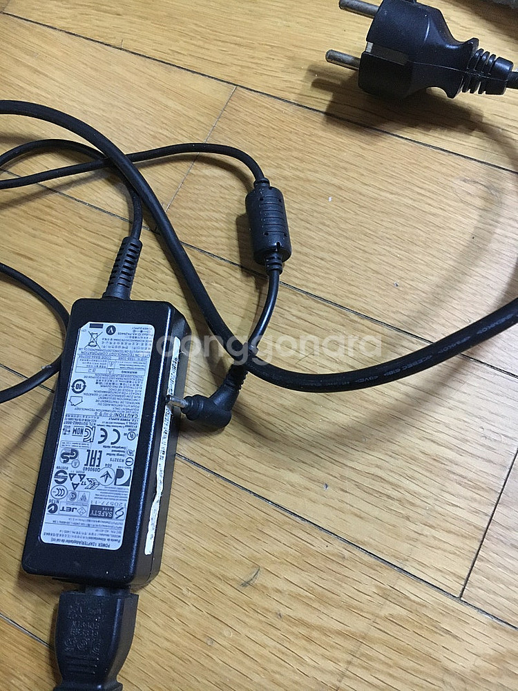 삼성노트북 전원아답터 ad-4019p 정품--2