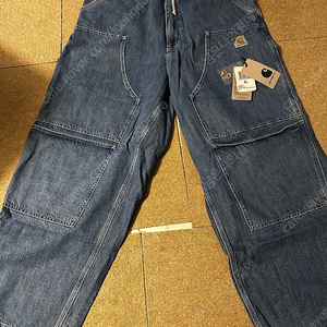 Carhartt WIP x Invincible 15 Double Knee Pants Blue XL 판매합니다.