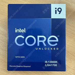 인텔 i9-13세대 13900K CPU(랩터레이크) 3EA