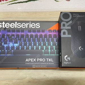 로지텍 지슈라2 & APEX PRO TKL 팝니다