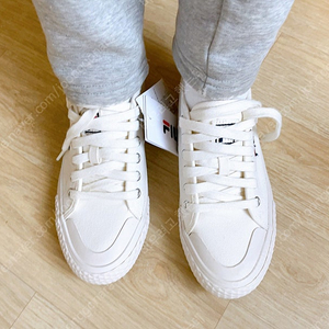 FILA 필라 클래식 킥스 B 캔버스 단화 230mm