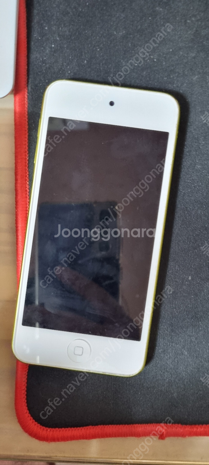 아이팟 ipod 터치 5세대 라임색 (부품용)--0