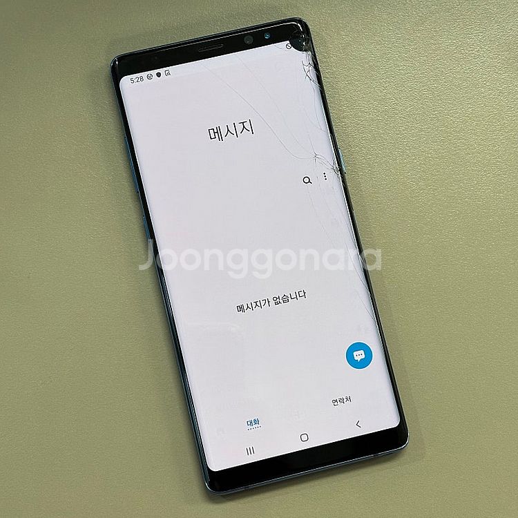 갤럭시노트8 블루색상 256용량 가성비 꿀매물 서브용 ...--3