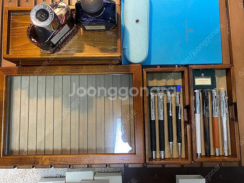 그라폰파버카스텔 만년필 세트 + 토요오카 보관함2세트 ...--2