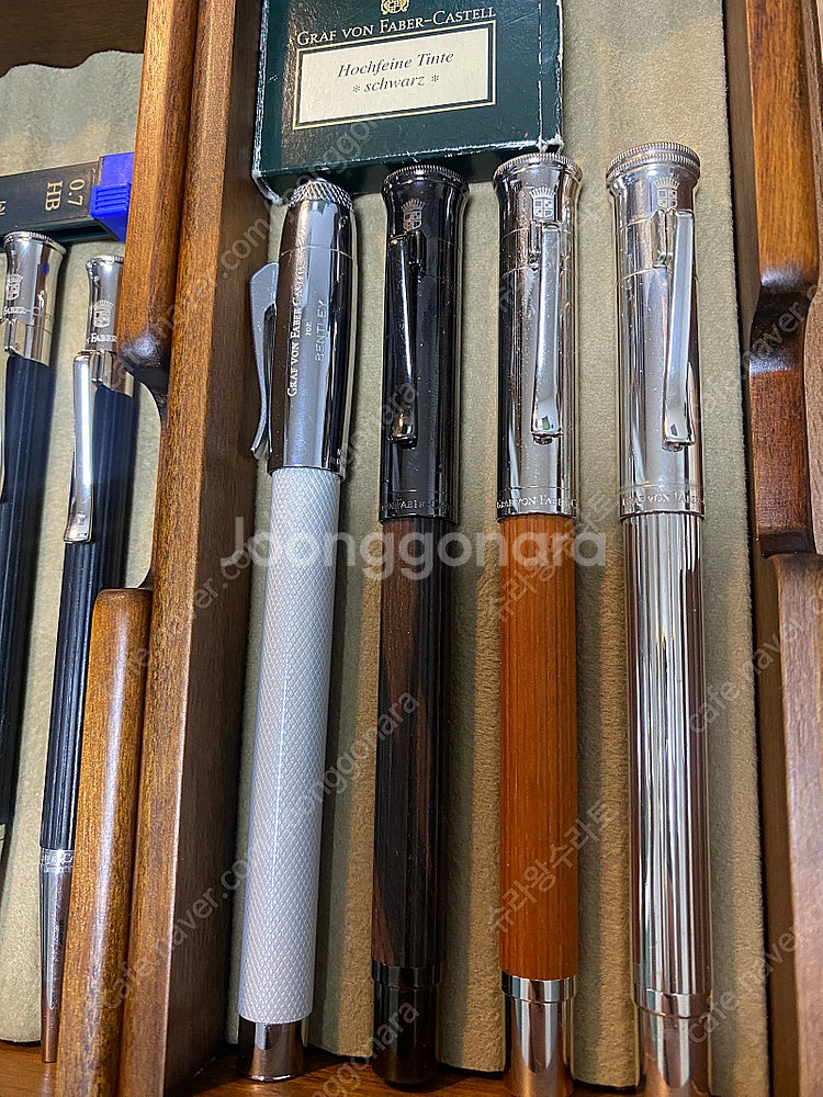 그라폰파버카스텔 만년필 세트 + 토요오카 보관함2세트 ...--6