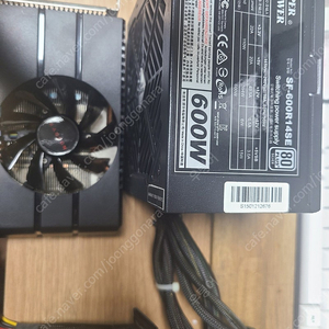 rx580 8gb 그래픽카드 + 600w 파워