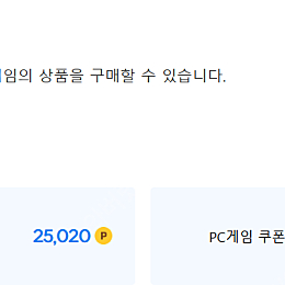 넥슨 현대카드 포인트 25000원 판매