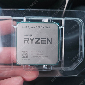 [창원]AMD 4750G CPU 팝니다.