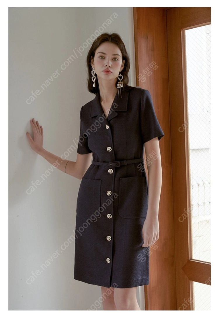 쥴리앤칼라 트위드원피스 M 새상품 가격내림 이미지