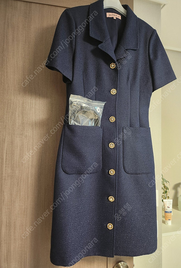쥴리앤칼라 트위드원피스 M 새상품 가격내림 이미지
