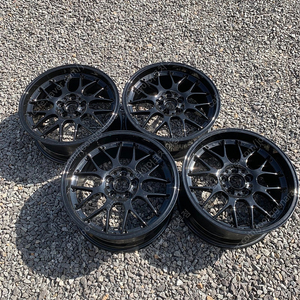 18인치 BBS CHR.st 유광블랙 대만산 중고휠 1대분(PCD108, 무기스)